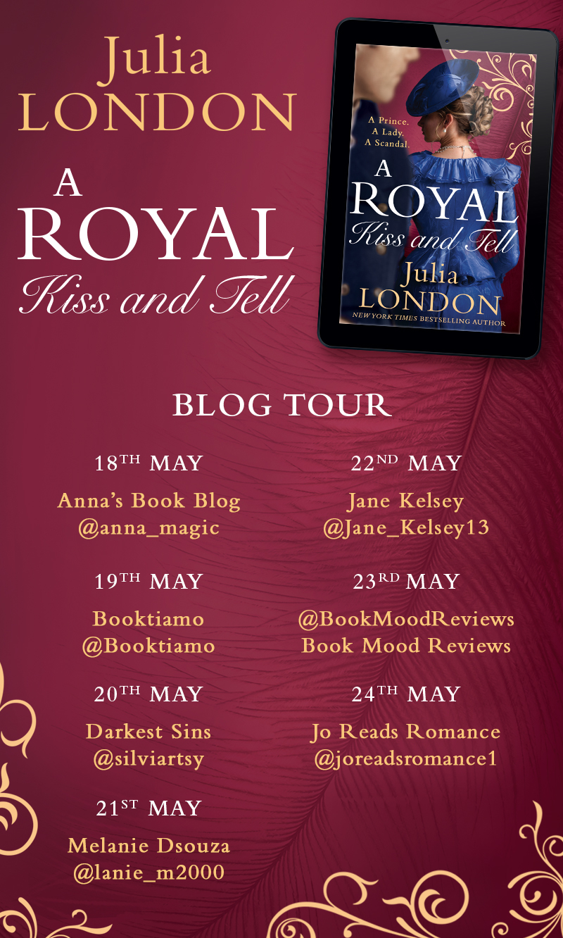 A Royal Kiss and Tell Official UK Blog Tour